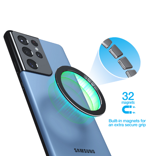 IPhone | Apple | 10,000mAh MagSafe Wireless Charger with Lightning Cable & Free Magnetic Ring