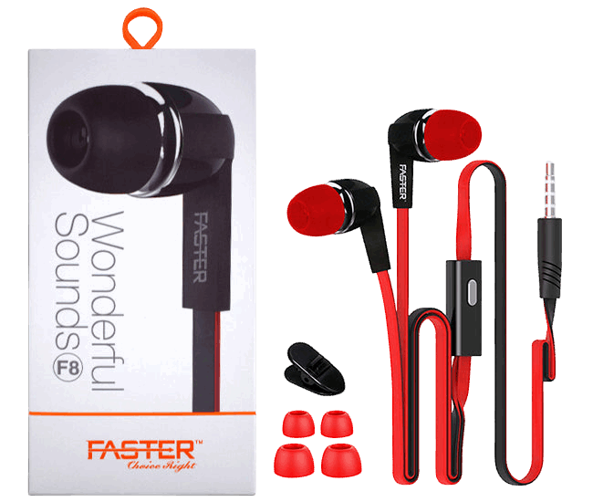 FASTER F8 Wonderful Bass Sounds Handsfree