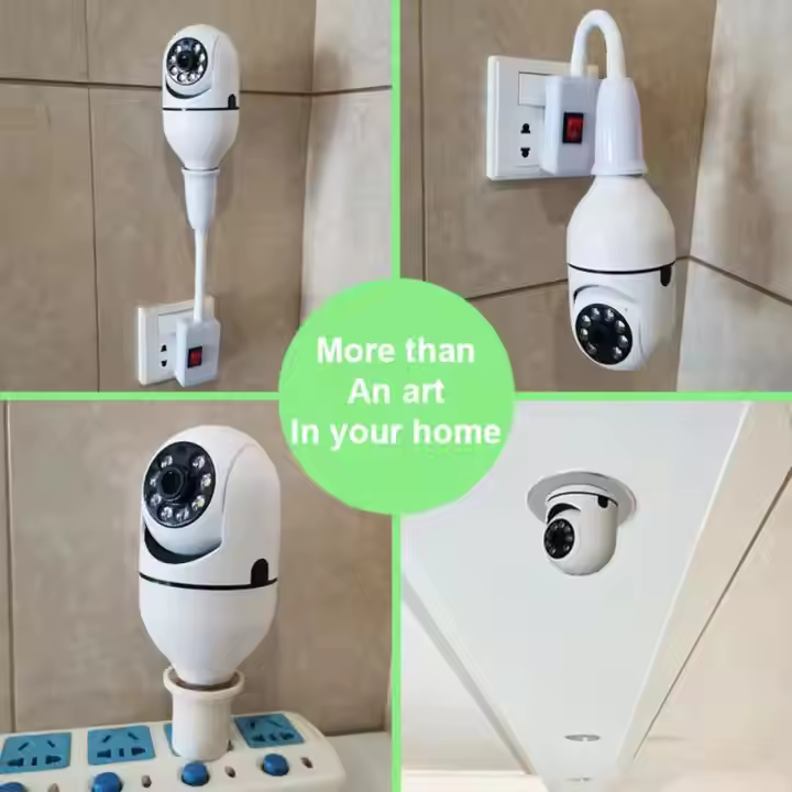 Panoramic WiFi Camera 360 CCTV Security Monitor HD 1080P