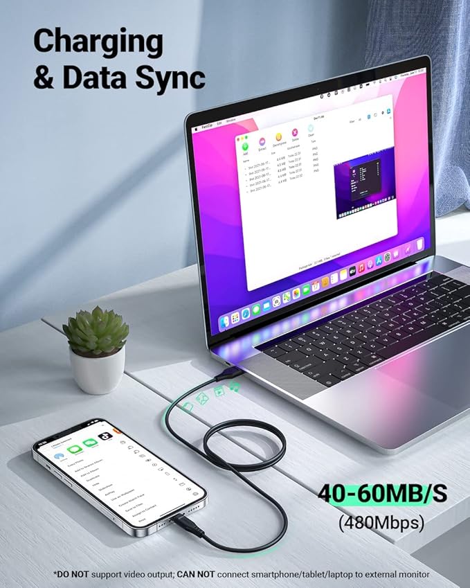 Faster FAC-400 Lightning Data Cable Anti Break