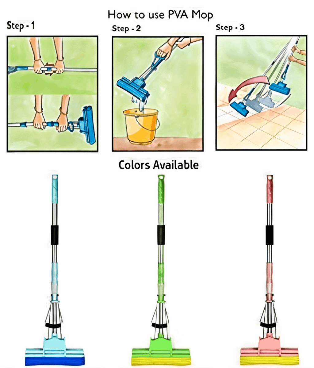 Sponge Squeeze Mop