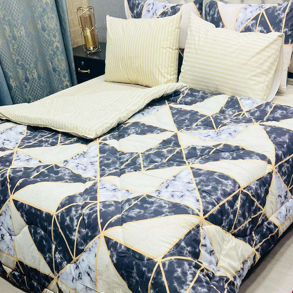 6-Piece Cotton Razai Set – Premium Comfort & Style