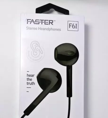 Faster F6I Handsfree With Clear Audio and Extra Bass