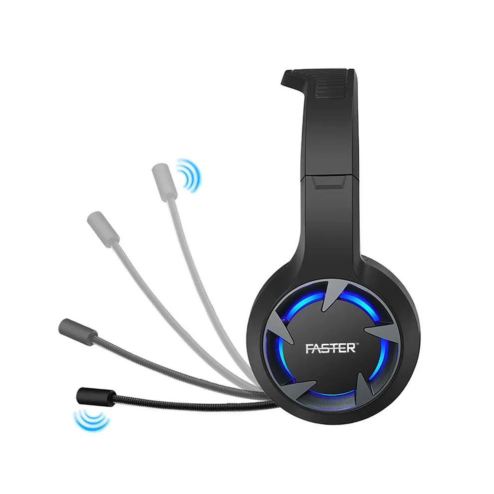 Faster Blubolt Bg-100 Surrounding Sound Gaming Headset For Pc And Mobile